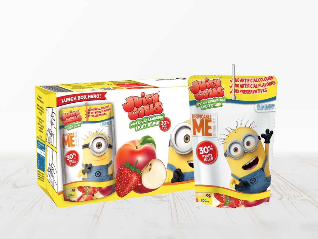 Apple Strawberry Juice 30%. Available in 10 pack