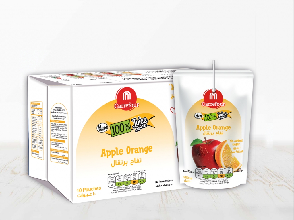 Apple Orange Juice 100% / Orange Juice 100% / Apple Strawberry Juice 100% / Mixed Juice 100% / Apple Juice 100%. Available in 10 pack